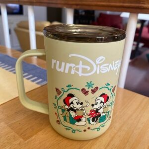 Disney Cream Mug with Festive Holiday Design